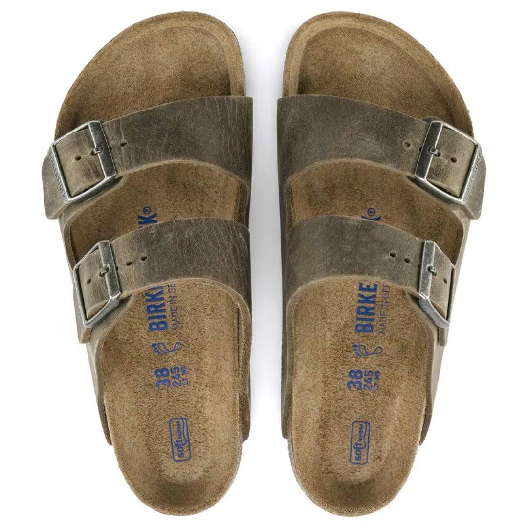 Birkenstock Arizona Soft Footbed Oiled Leather Sandal